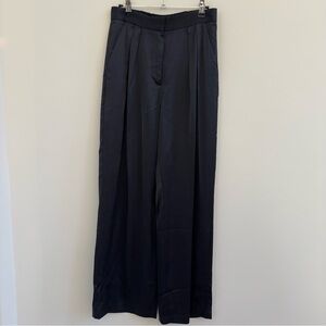 Abercrombie & Fitch Black Wide-Leg Pants